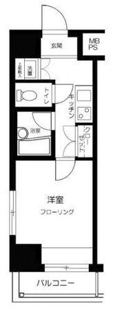 高円寺駅 徒歩6分 7階の物件間取画像